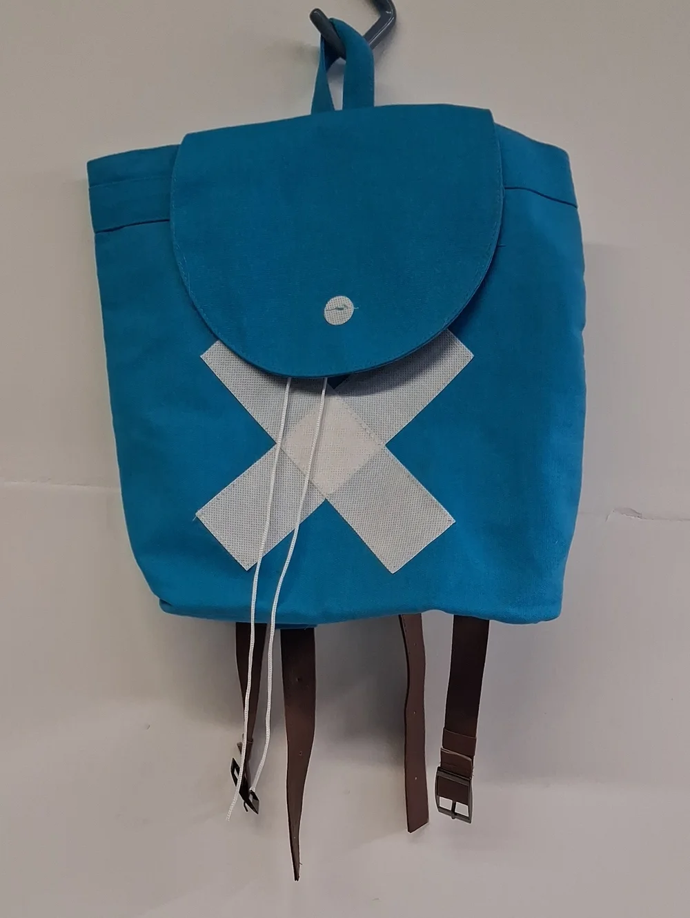 Anime ONE PIECE Chopper Blue Backpack School Bags Shoulders Bag Cosplay Prop